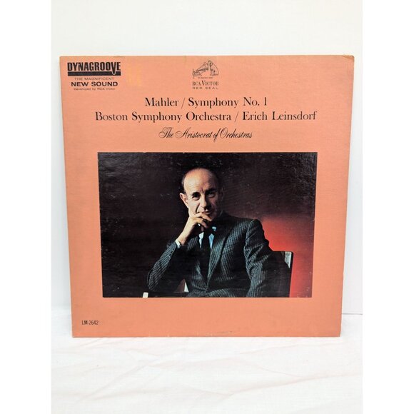 Mahler Symphony No 1 LM-2642 Boston Symphony Orchestra Vinyl Record - Picture 1 of 6